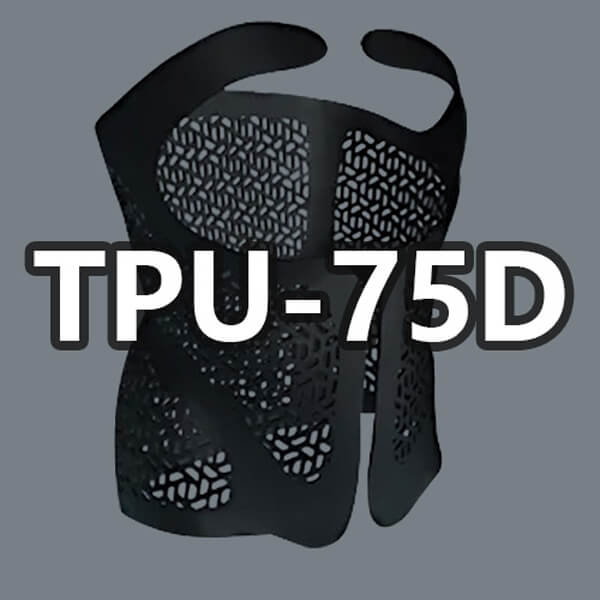 Mingda TPU-75D Filament 1.75mm Black 1KG 3D Printer Filament Dimensional Accuracy +/- 0.02mm 1KG Cardboard Spool (2.2lbs) 3D Printing Filament Fits for FDM 3D Printers
