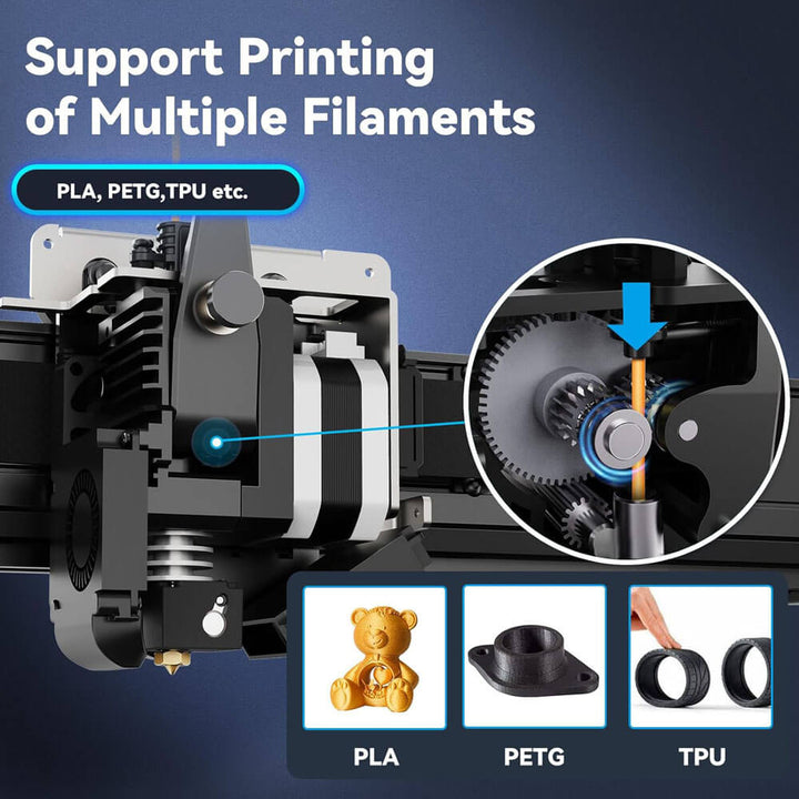 Mingda Magician MAX2 MAX 2 Large 3D Printer Auto Leveling FDM 3D Printer Direct Drive Extruder Big Print 320x320x400mm